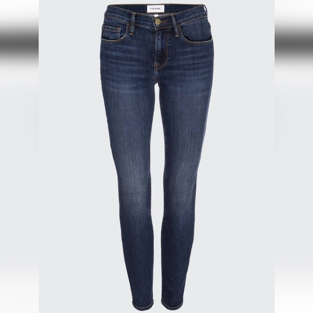 Frame Denim Dark Wash Le Skinny de Jeane EUC Size 29
